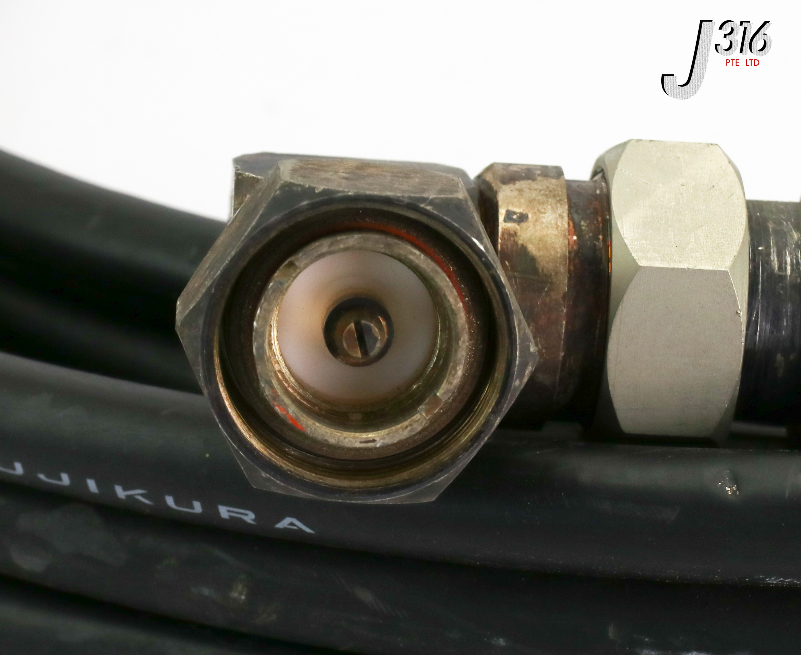、 18628 TOKYO ELECTRON RF COAXIAL CABLE STRAIGHT FEMALE TO STRAIGHT